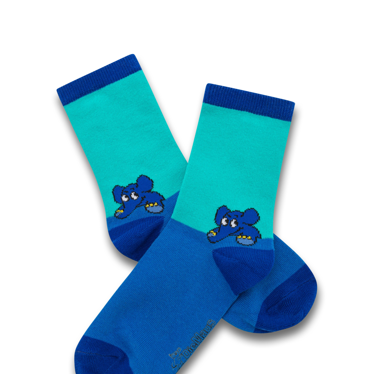 koaa – The Elephant “Guck-Guck” – Socks green/purple/navy