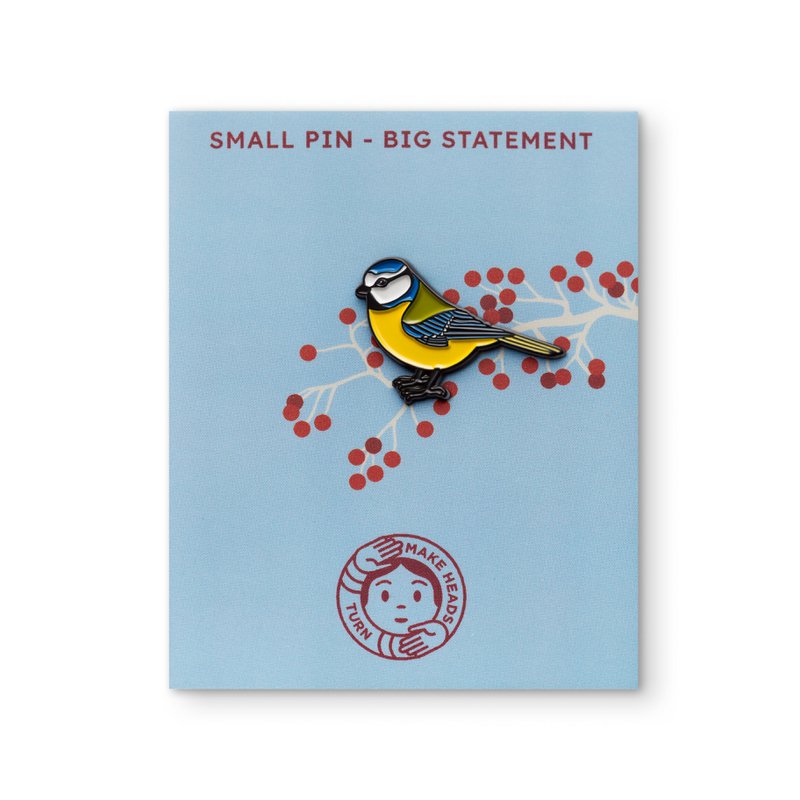 Pin di smalto "Blue Tit"