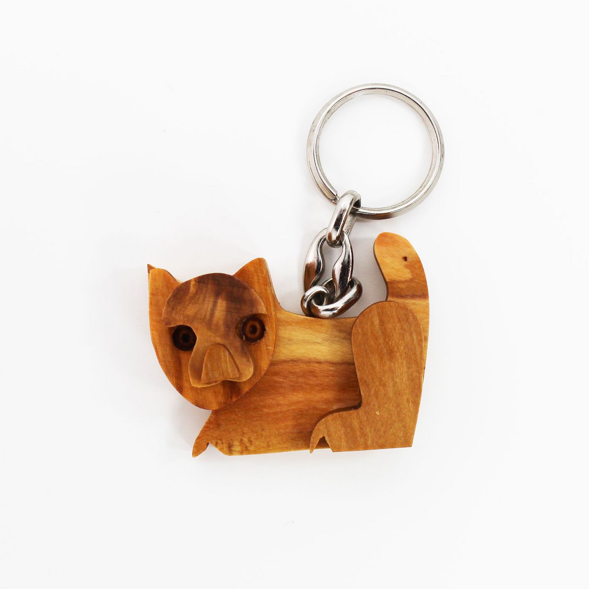 Wooden trailer from wooden cat
