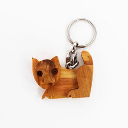 Wooden trailer from wooden cat