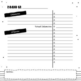 Ausfüllbuch SilliBeads - My Budget Planner - Hardcover Wire-o (BLACK/WHITE RANGE)