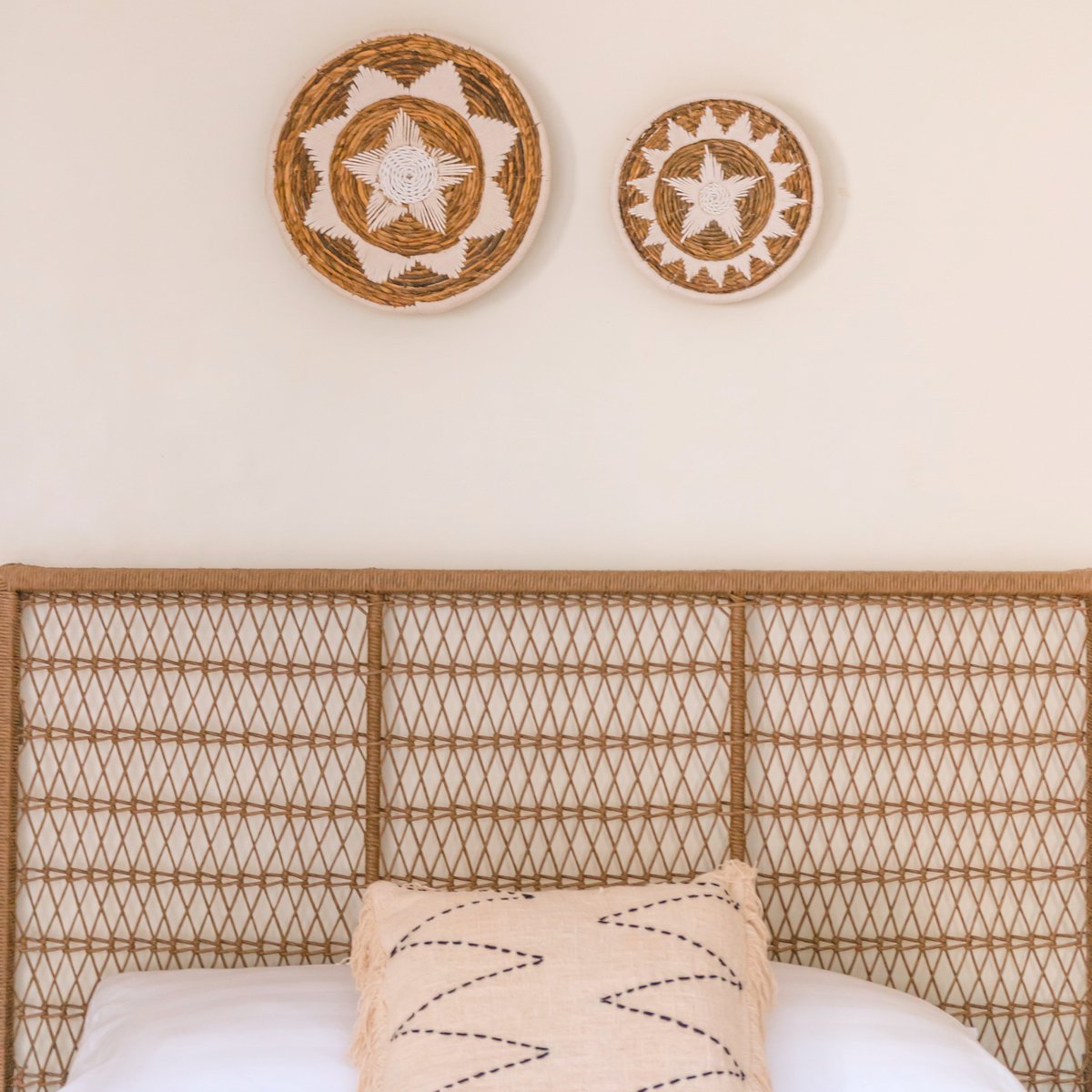 Decoración de pared | Cesta de pared | Cuenco Decorativo GUMA de Fibra de Plátano (2 tamaños)