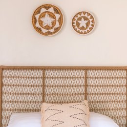 Decoración de pared | Cesta de pared | Cuenco Decorativo GUMA de Fibra de Plátano (2 tamaños)