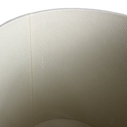 Rund affald af syntetisk lædercreme Ray Optics Coated 22XH28 cm