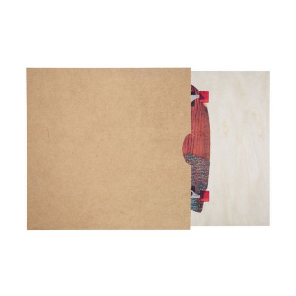 Poster 45T/7 inch wooden travel skate