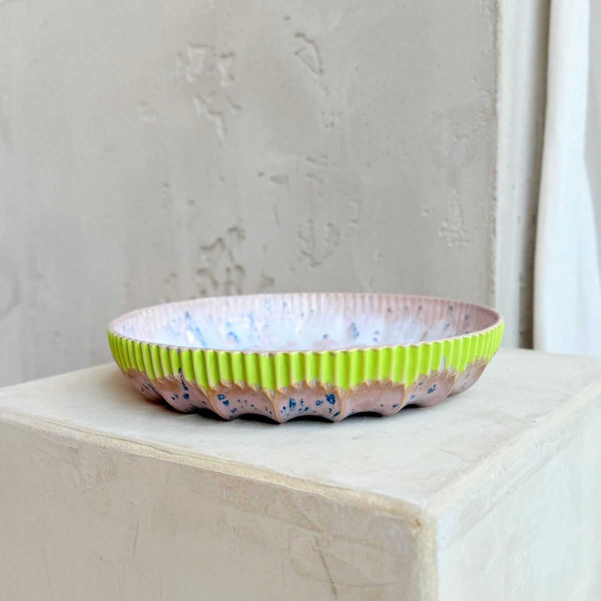 Bloom Plate - Lime Blush