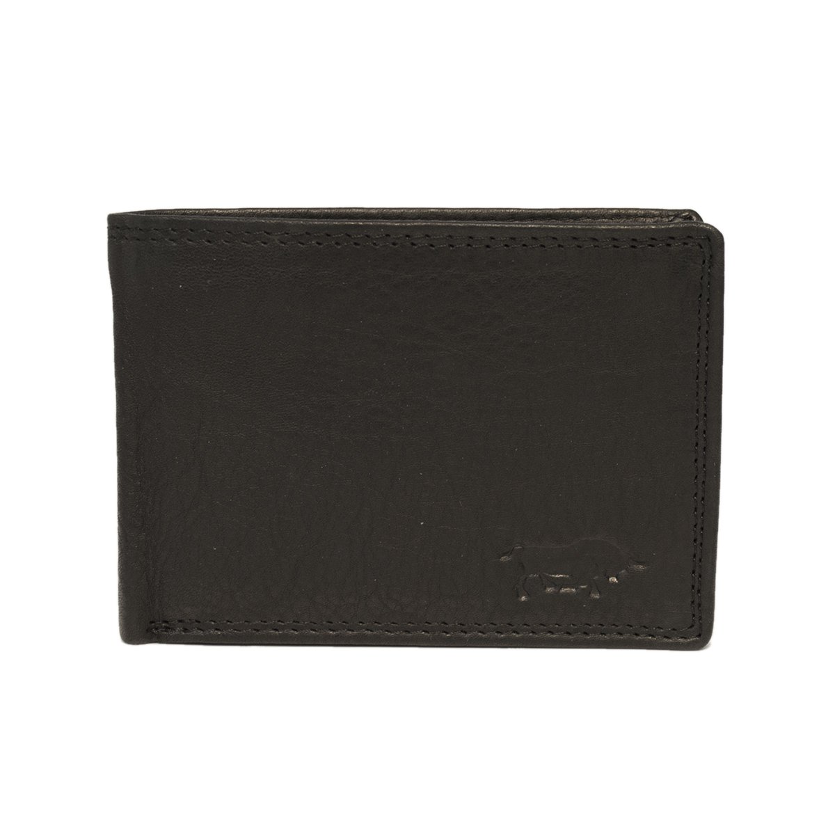Herrepung Billfold Model af sort læder
