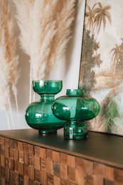 20CM ALFREDO GRØN VASE