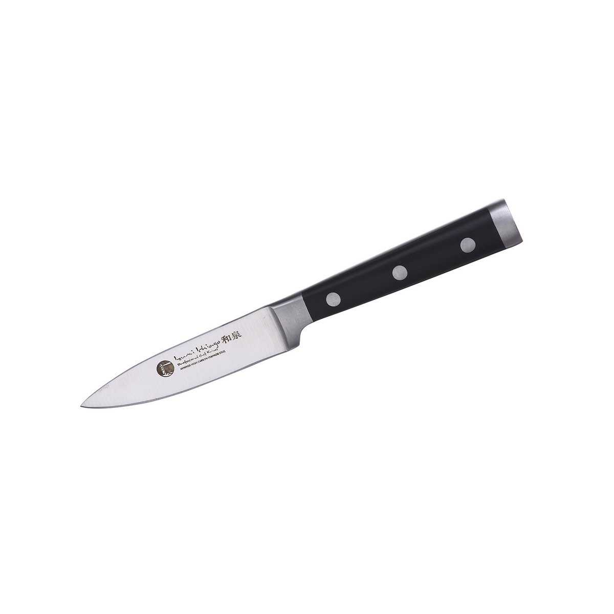 IZUMI ICHIAGO Mały nóż do obierania „Professional Chef Knives” wykonany z japońskiej stali nierdzewnej o wysokiej zawartości węgla