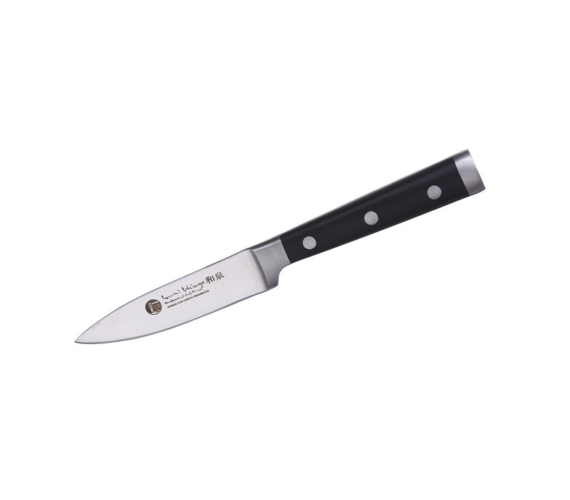 IZUMI ICHIAGO Petty Spelucchino "Coltelli da chef professionali" in acciaio inossidabile giapponese ad alto tenore di carbonio