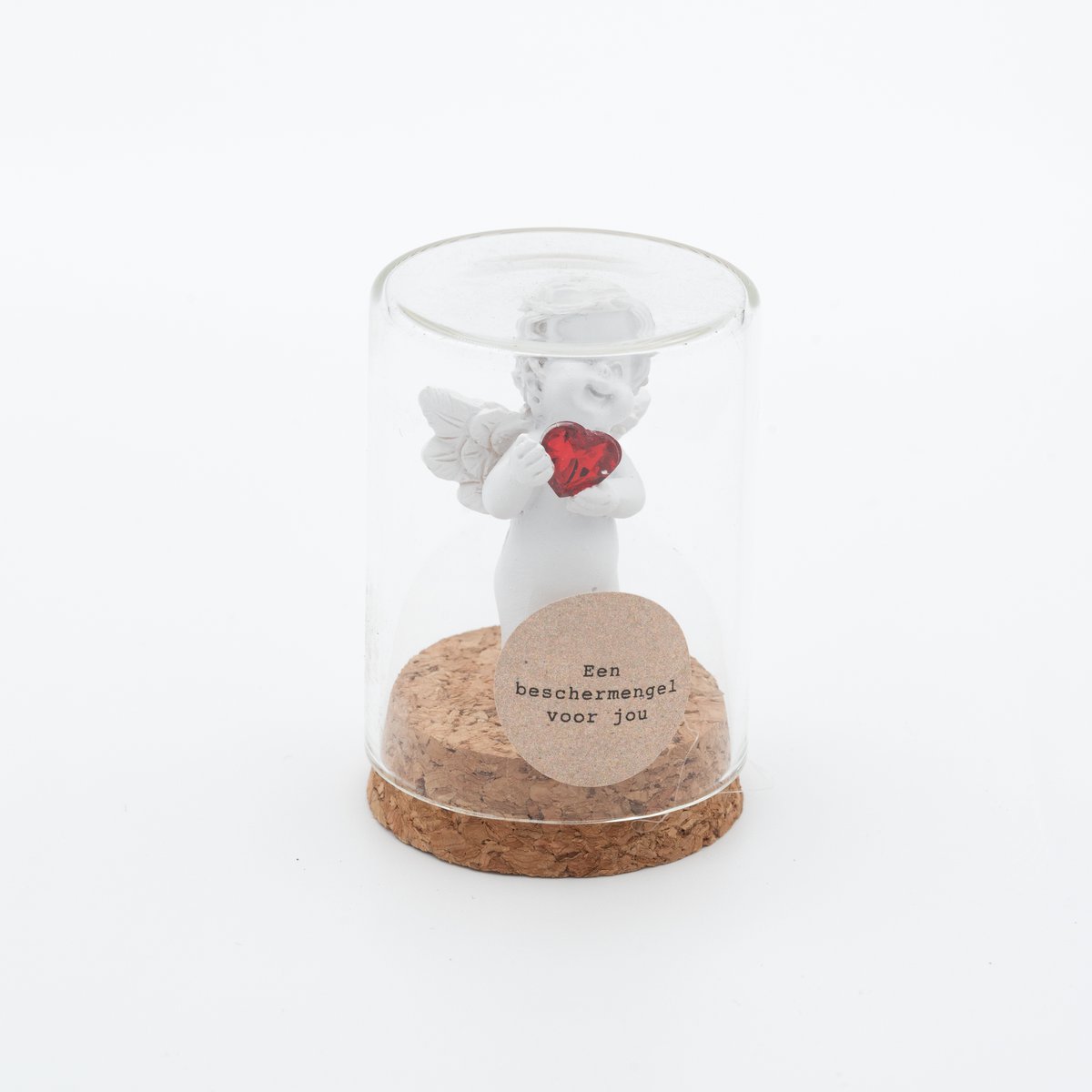 Angel in bell jar