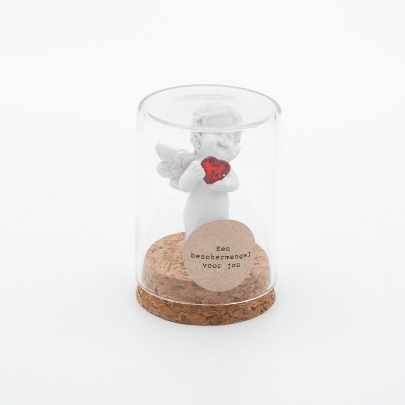 Angel in bell jar