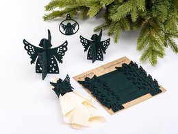 Christmas napkin rings ANGEL