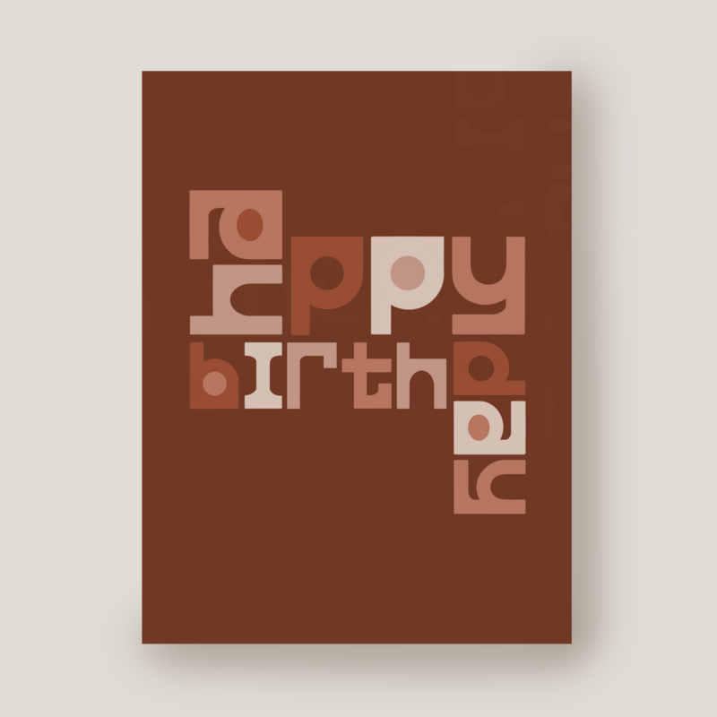 Tarjeta - Cumpleaños - Asni
