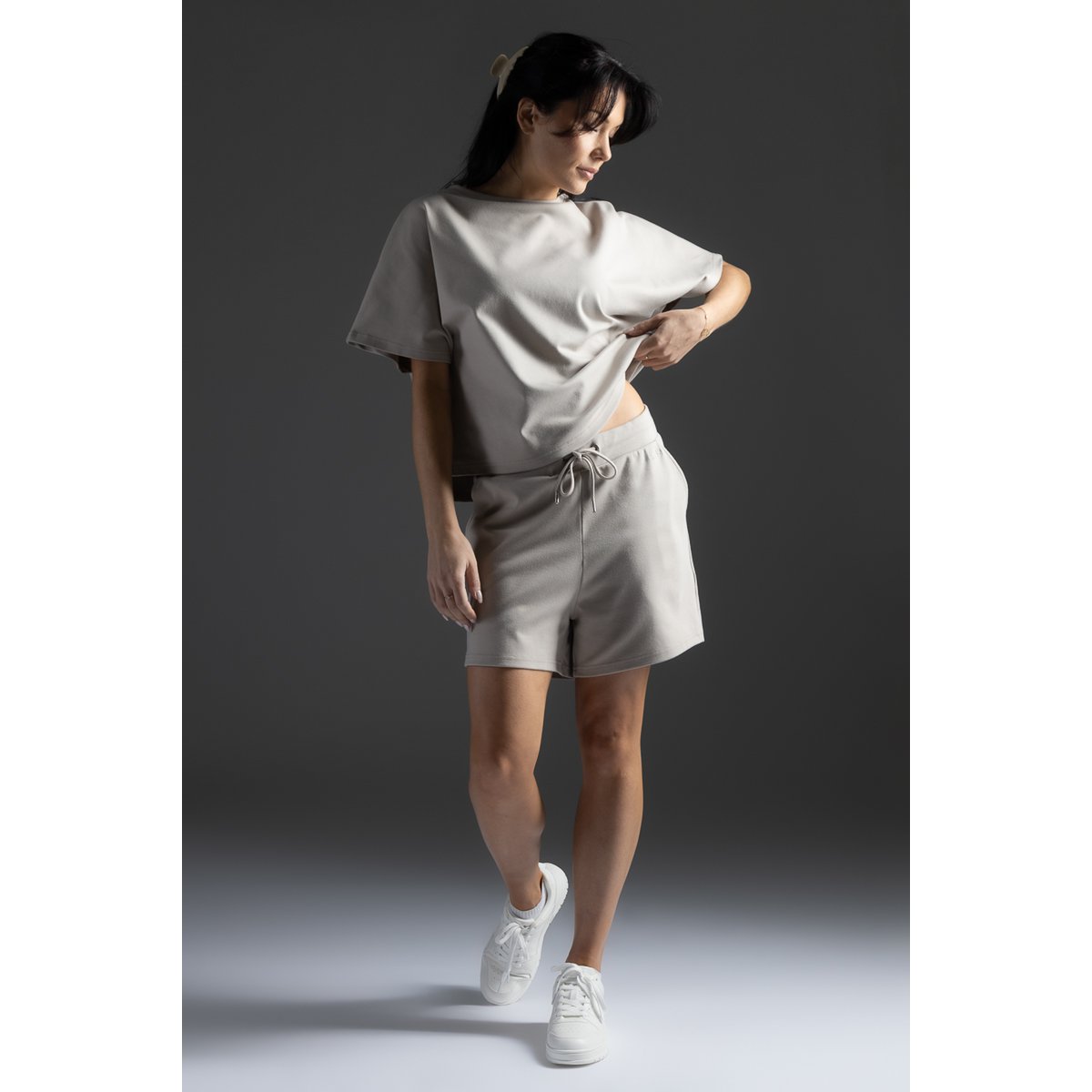 Lounge by Luin Shorts, Pale Sand