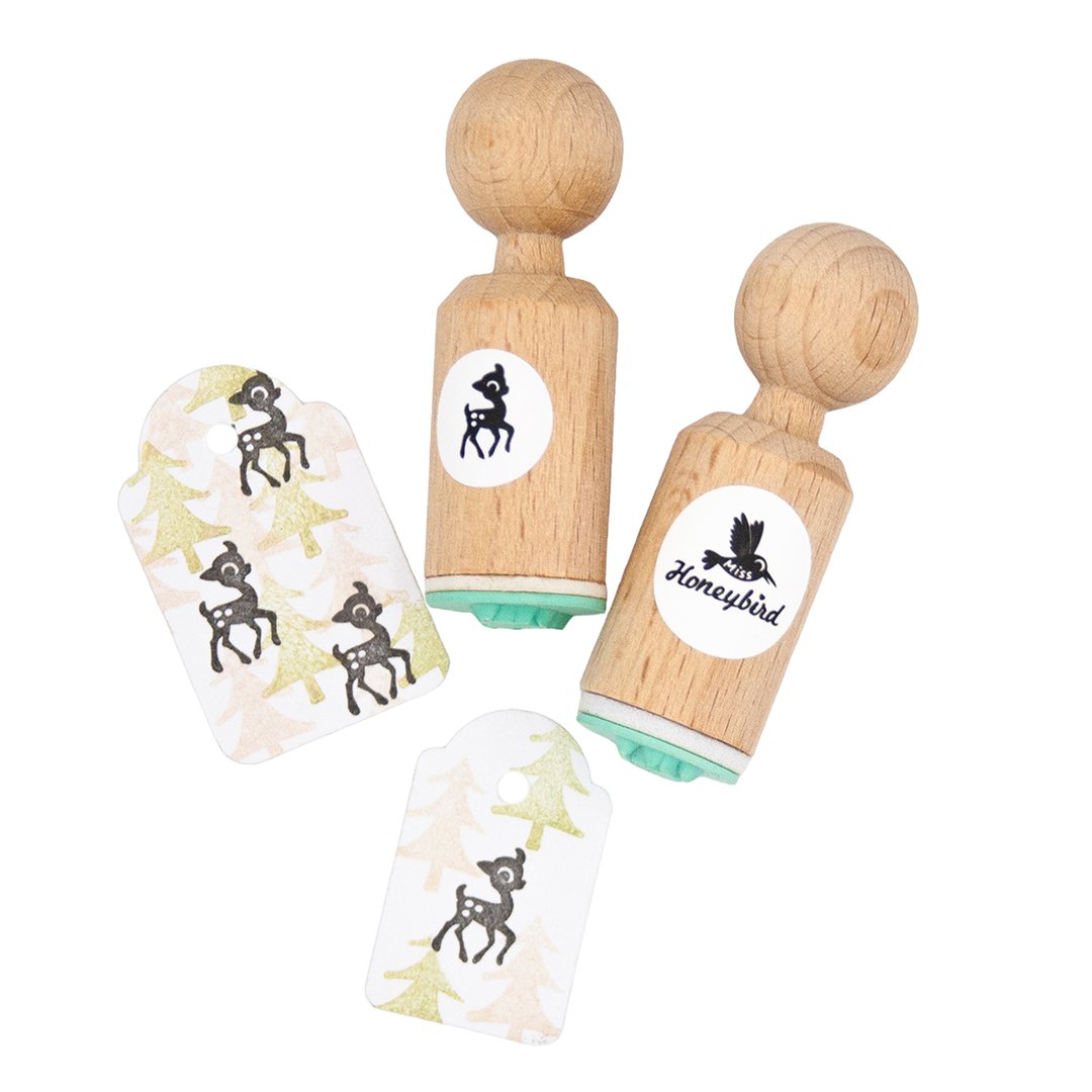 Mini-Stempel Hirschweibchen