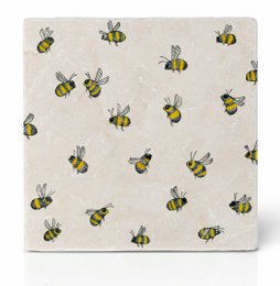 Tile Coaster - Sværm af bier