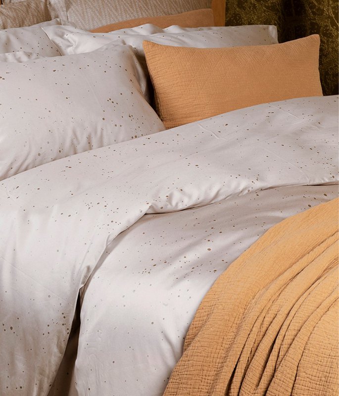 Set biancheria da letto in raso Cosmos Meteor