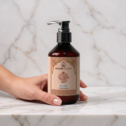 Handcreme-Pumpspender – Bernstein – 220 ml