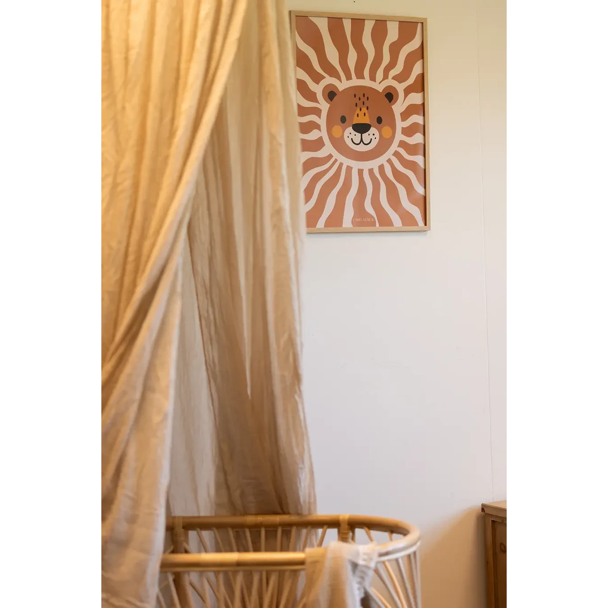 Poster Kinderzimmer - Löwe Lio