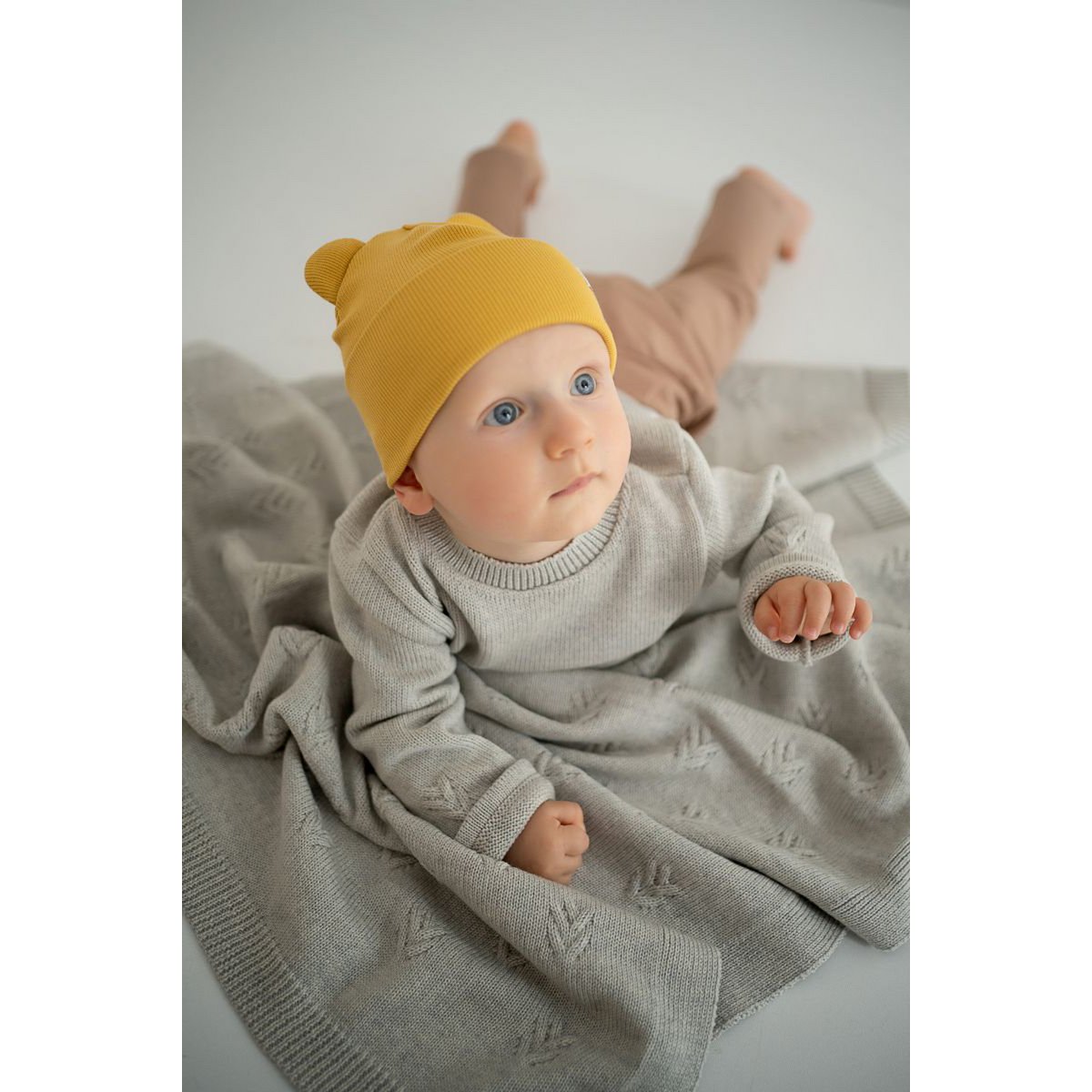 GRACE MUSTARD children's hat