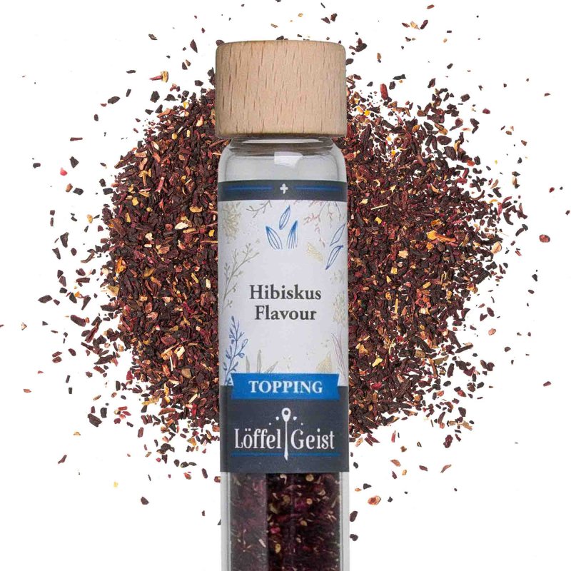 Hibiskus Flavour Topping (5 Stück)