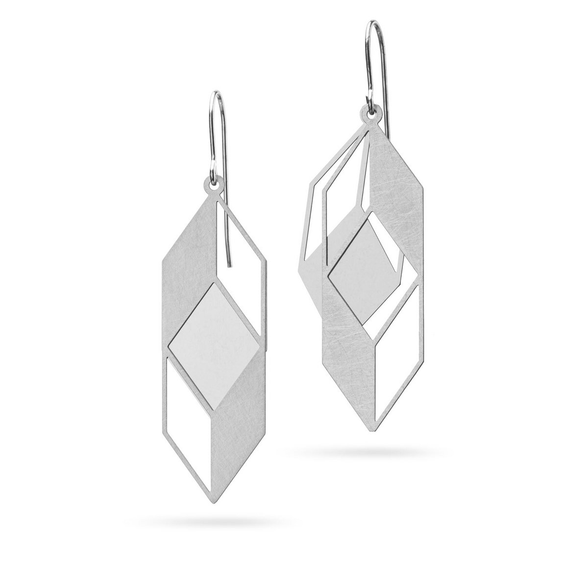 Earrings "Optical Illusion" | stainless steel