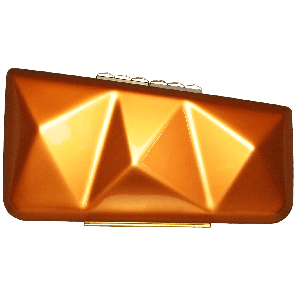 Minaudière in metallic koper