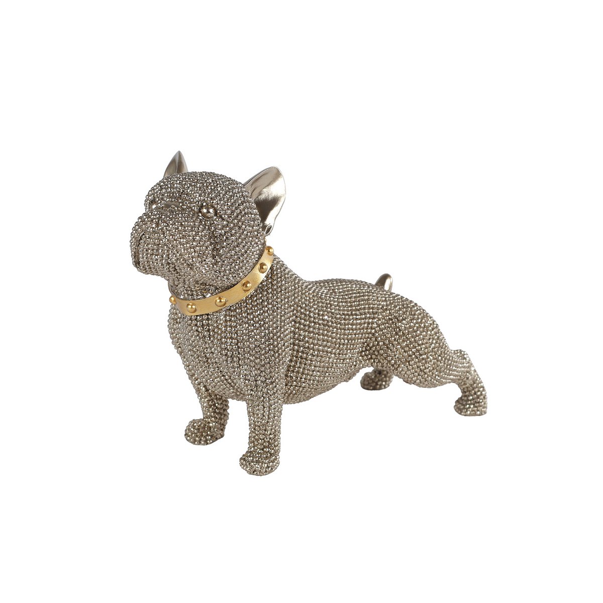 Sculptuur goud polystone 22x9x17cm