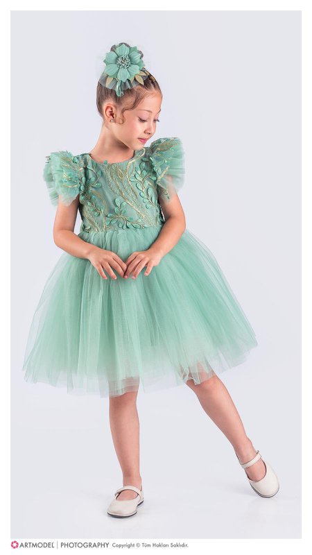 Kinderjurk 6-10y.