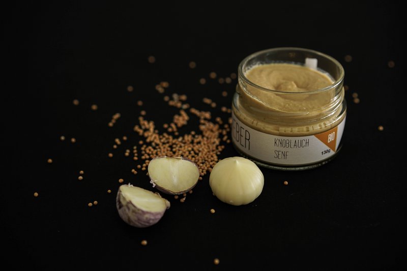 Senape all'aglio 130g