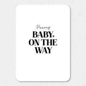 Kaart | Hooray Baby on the way