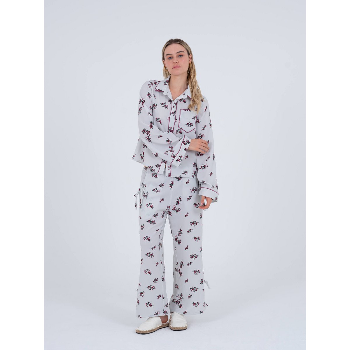 Bloom Flower Print Pants