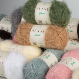 Filato Sensy Touch, 3,5 once, 268 iarde, calibro 3 leggero