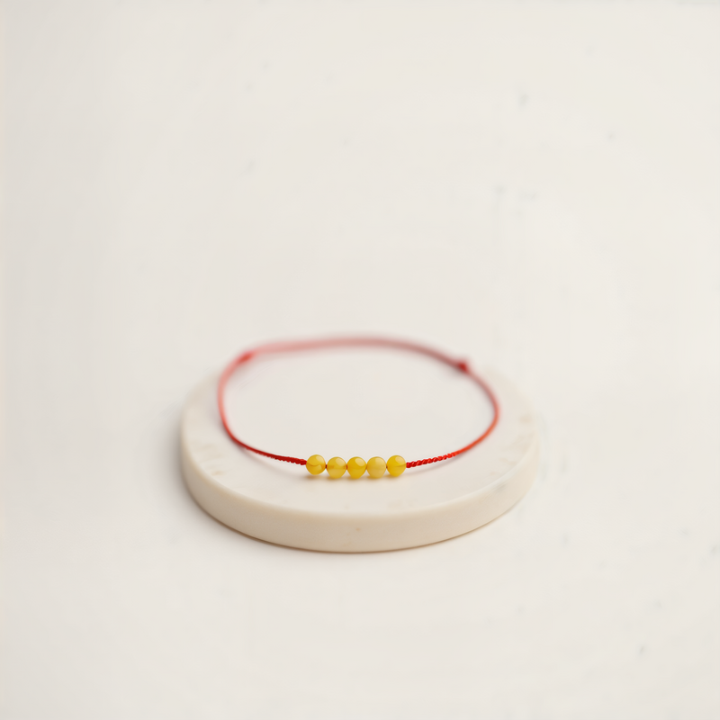 Crimson glød fem armbånd