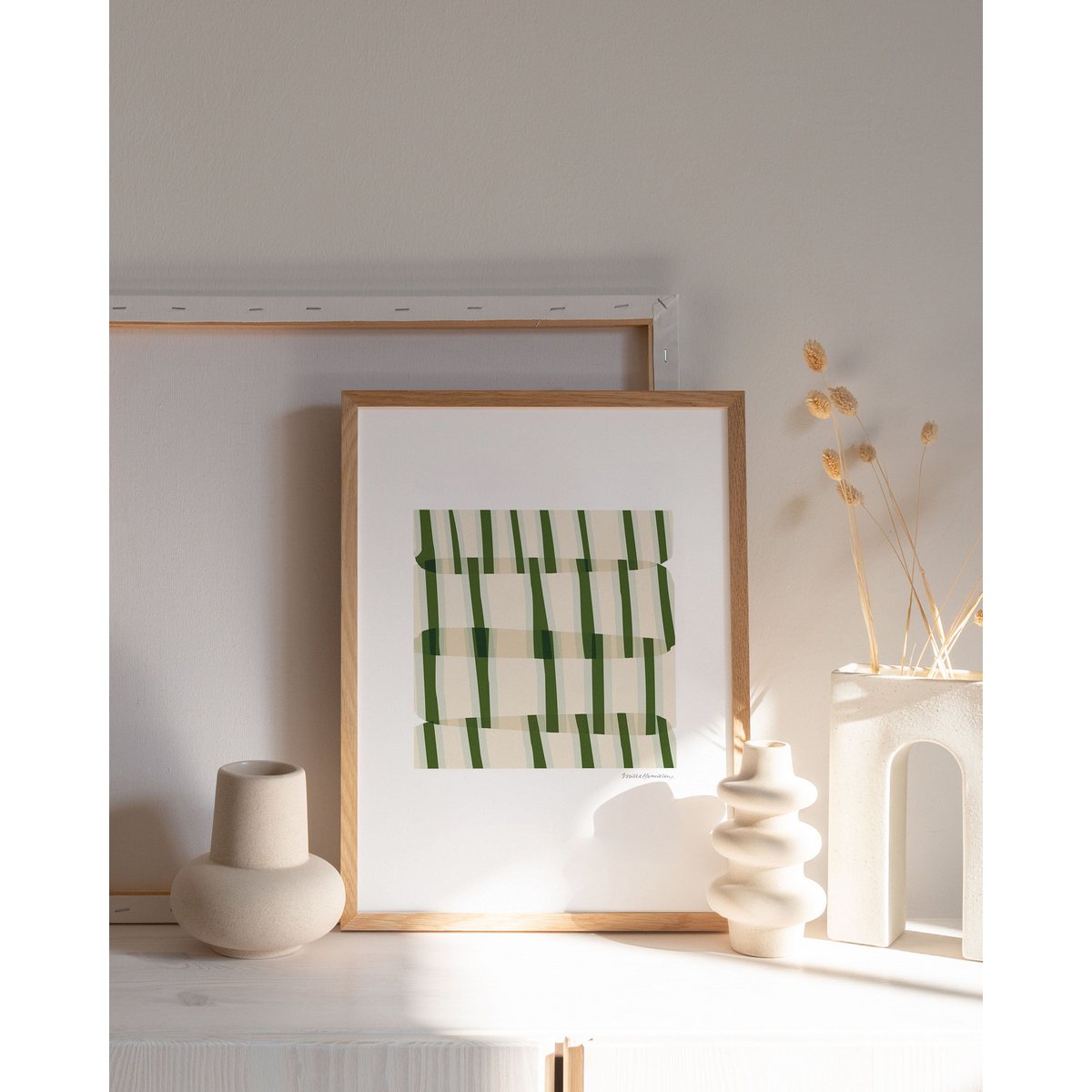 Superposición verde