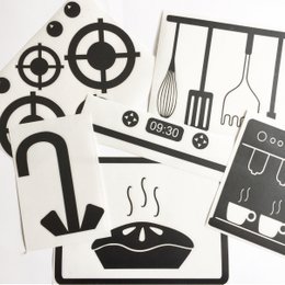 Set básico Stick & Cook (pegatinas de cocina)