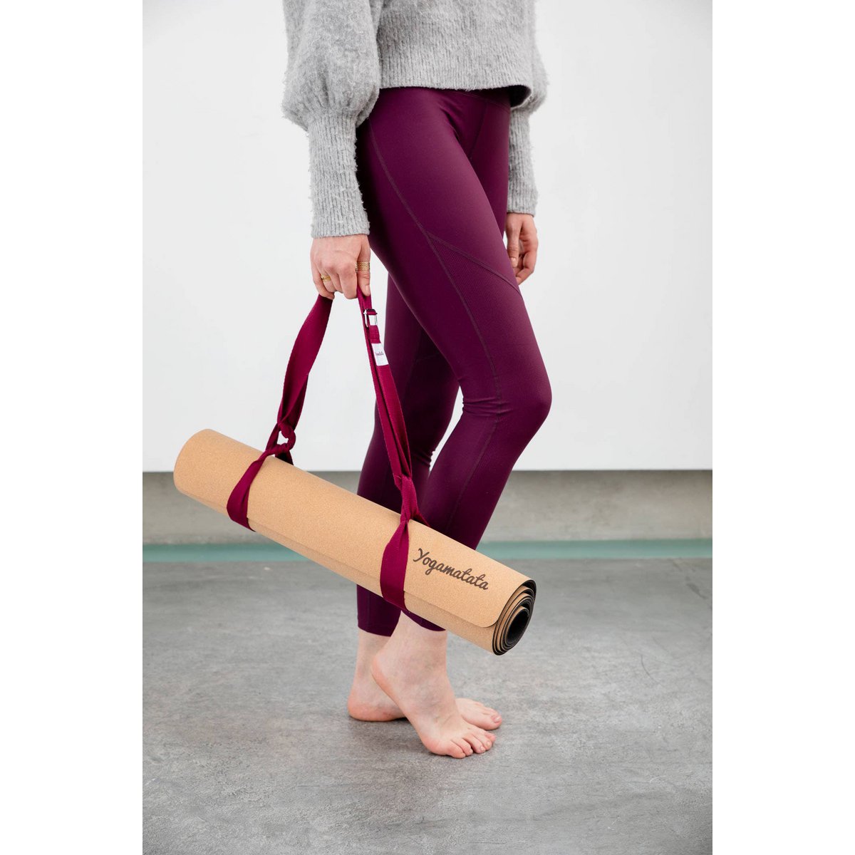 Tapis de yoga confort "Neutre"