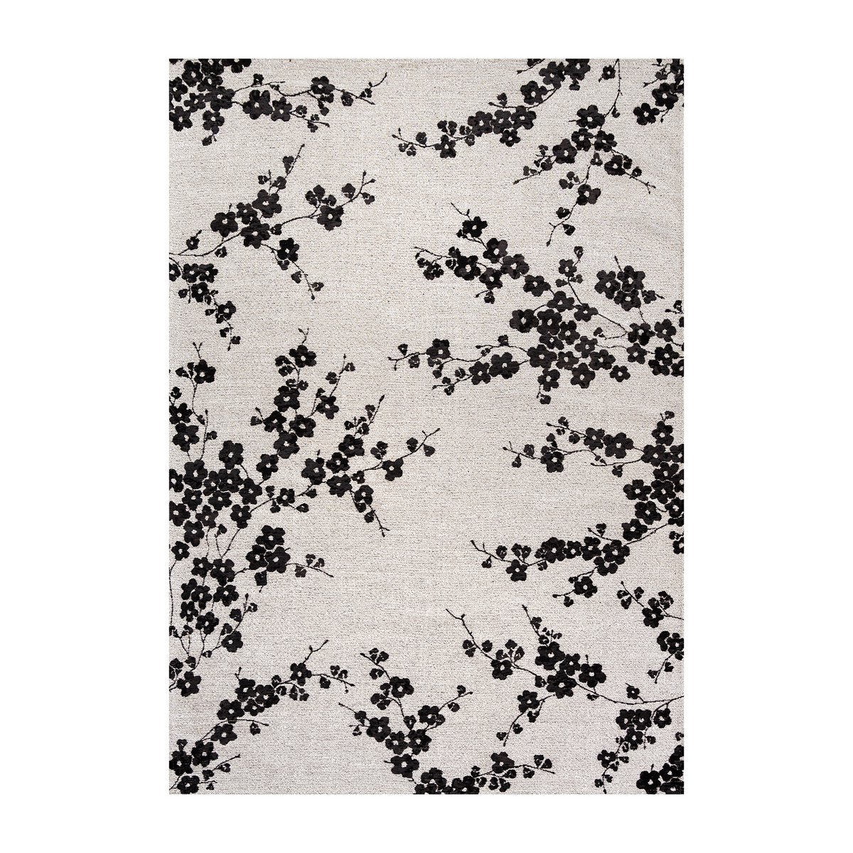 Tapis Eco - Night Snow - Tapis noir