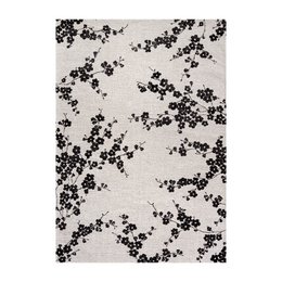 Öko-Teppich – Night Snow – Teppich schwarz