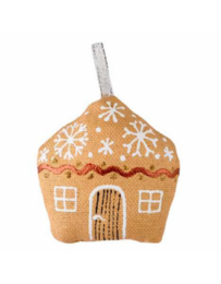 Christmas house golden