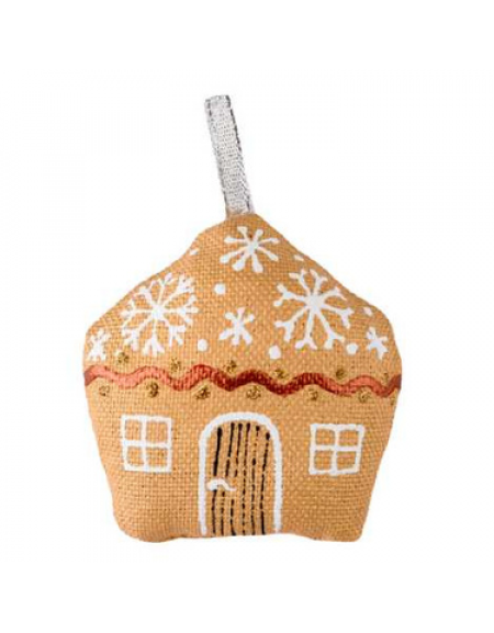 Christmas house golden