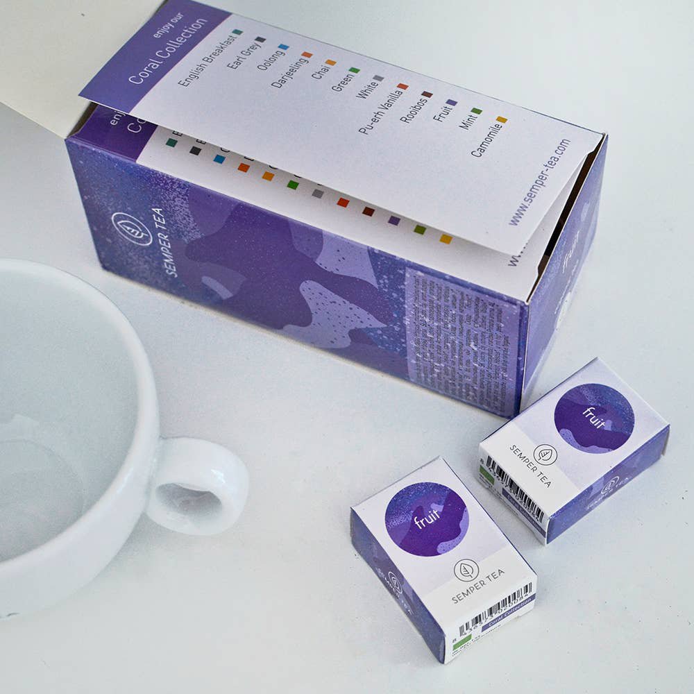 FRUIT organic fruit tea tisane I Pyramid Tea