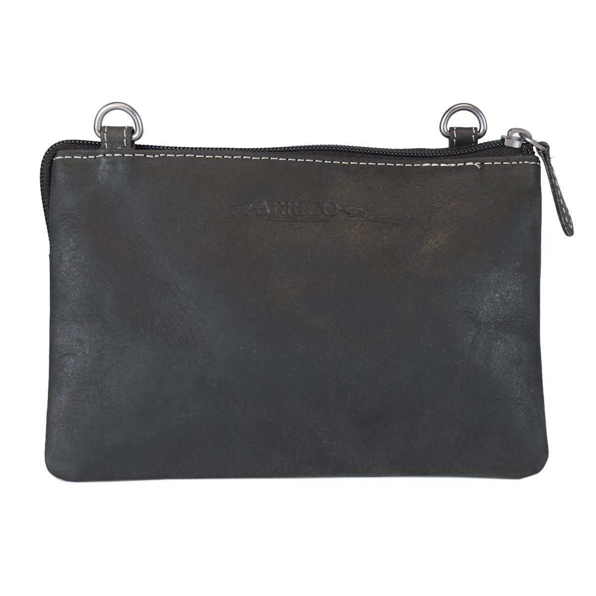 Skuldertaske I 3 farver Buffalo Læder - Festivaltaske - Lædertaske Lille - Crossbody taske til kvinder Læder - Str. L