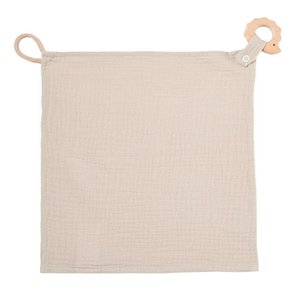 Knuffeldoekje mousseline Egel Zand