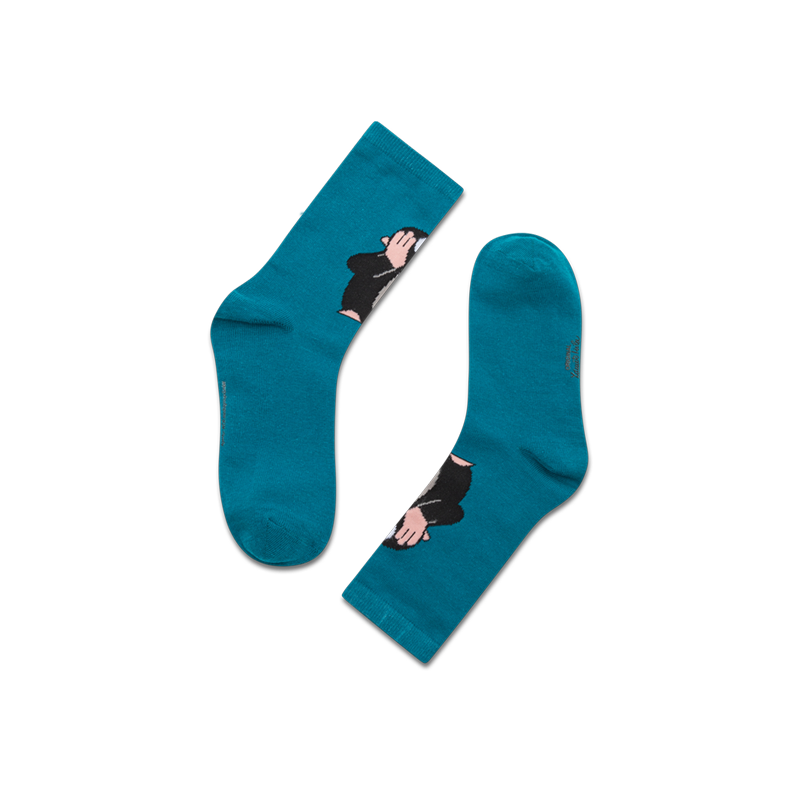 koaa – El pequeño topo “¡Ohh!” – Calcetines verdes