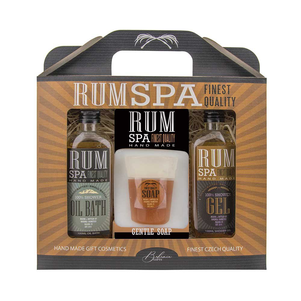 Gift set Rum Spa 2 x 100 ML + zeep