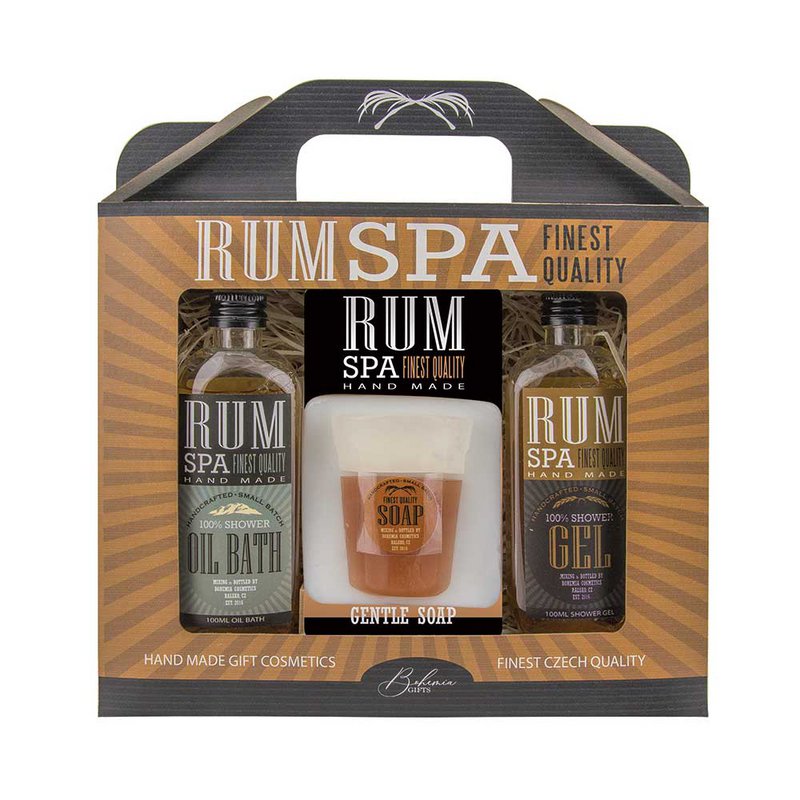 Gift set Rum Spa 2 x 100 ML + zeep