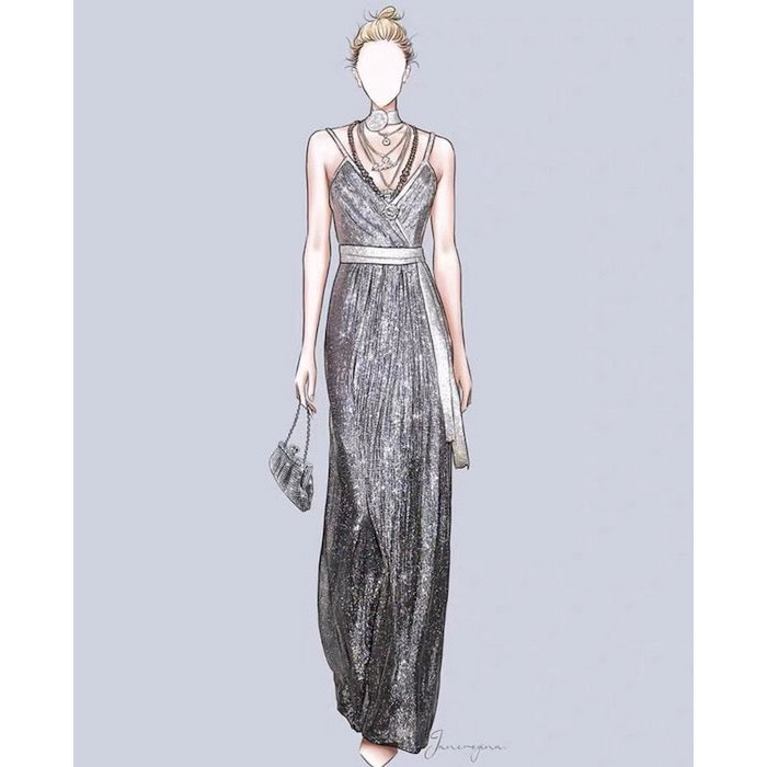 Luxe Diamond-Look Clutch-Gold & Silver