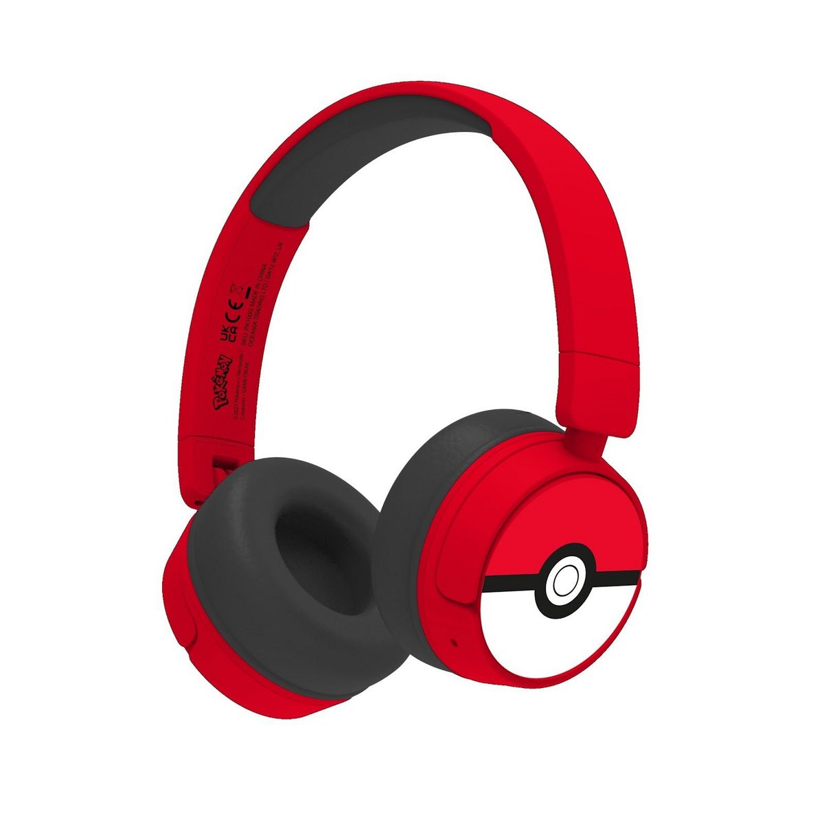 Pokémon - Pokeball logo - junior bluetooth koptelefoon